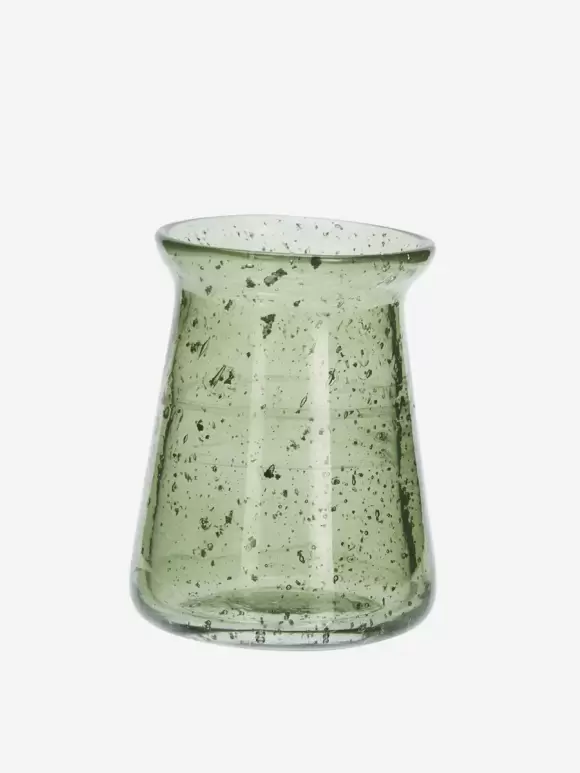 Madam Stoltz - Glass vase Brown