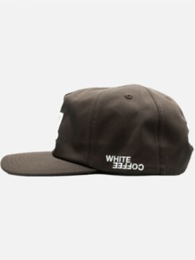 White Coffee - White Coffee logo cap Brown