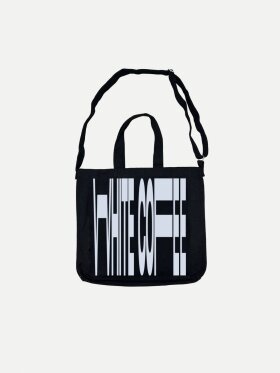 White Coffee - White Coffee Totebag Logo B/G