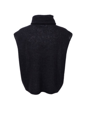 Black Colour - BCDell Roll Neck knit vest BL
