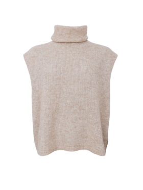 Black Colour - BCDell Roll Neck knit vest NA