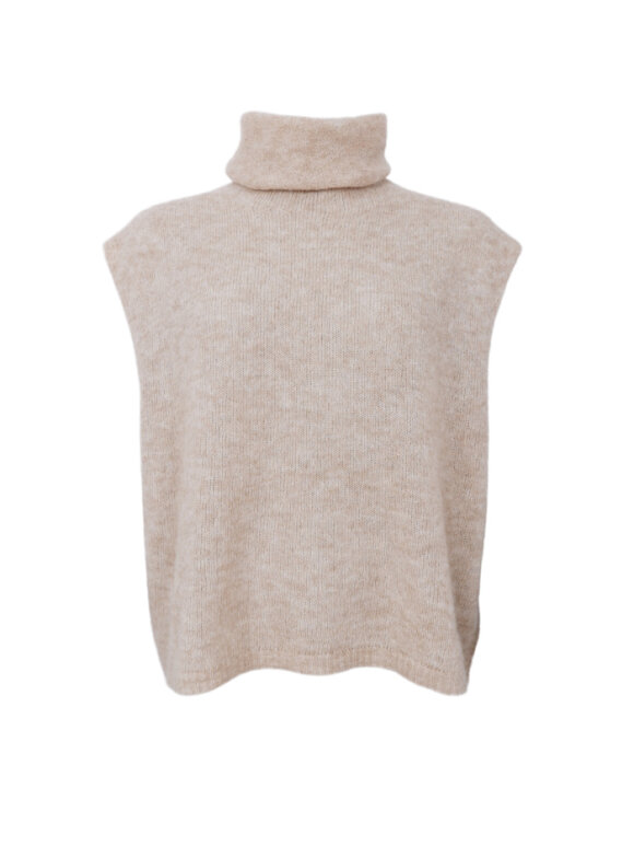 Black Colour - BCDell Roll Neck knit vest NA