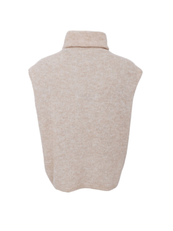 Black Colour - BCDell Roll Neck knit vest NA
