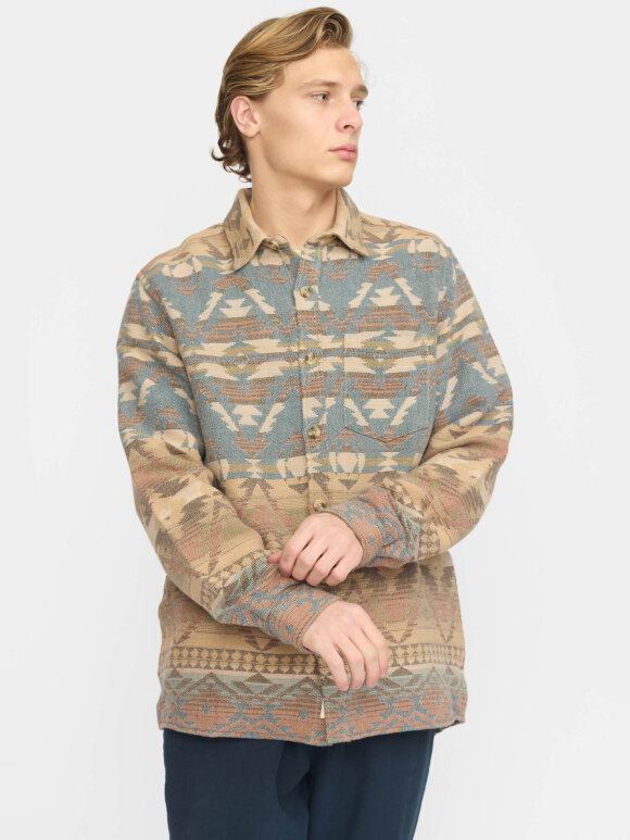 Revolution - Revolutin Loose Shirt Brown
