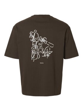 Selected - SLHRELAXARI GRAPHIC TEE