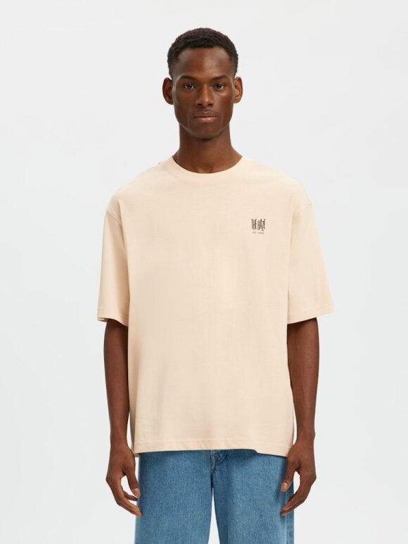 Selected - SLHRELAXARI GRAPHIC TEE