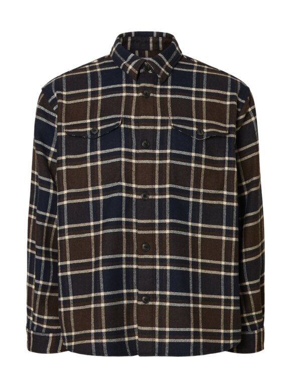 Selected - SLHRELAXPABLO WOOL BLEND OVERS