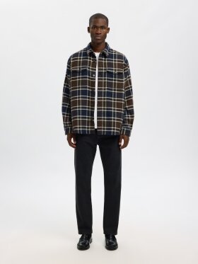 Selected - SLHRELAXPABLO WOOL BLEND OVERS