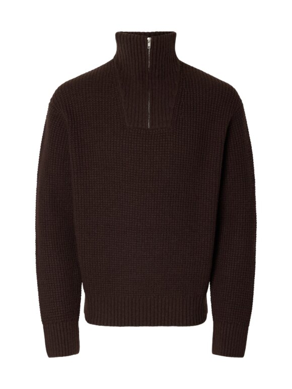 Selected - SLHPATRIC RELAXED HALF ZIP