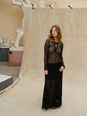 Neo Noir - Matria Lace Blouse Black