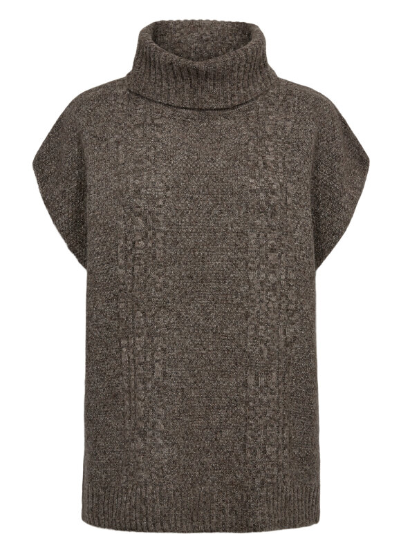 Numph - NUCanja Poncho Dark Earth