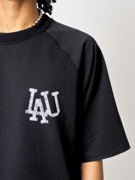 LAU--LAU - LAU Baseball Tee Black