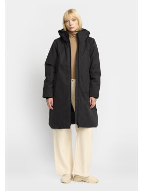 Selfhood Dame - Hooded Parka Black