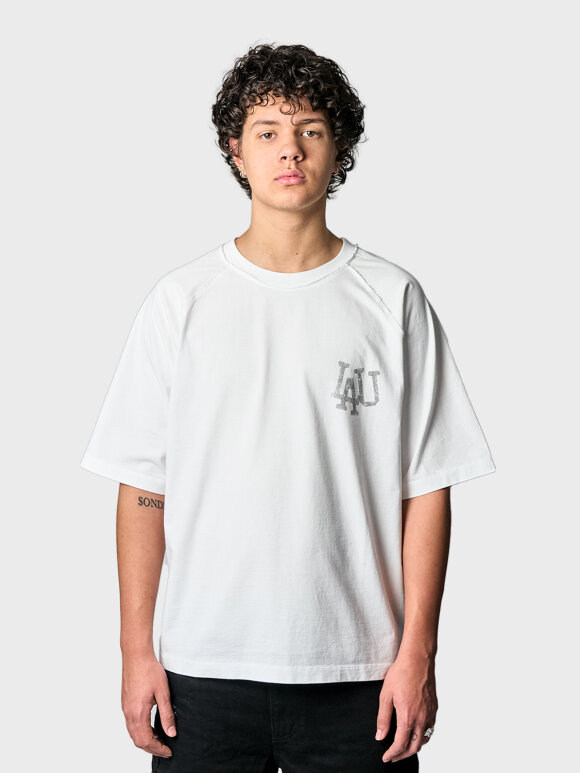 LAU--LAU - LAU Baseball Tee White