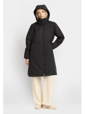 Selfhood Dame - Hooded Parka Black
