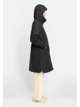 Selfhood Dame - Hooded Parka Black