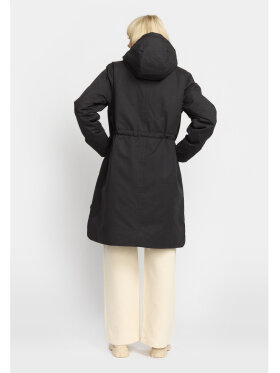 Selfhood Dame - Hooded Parka Black