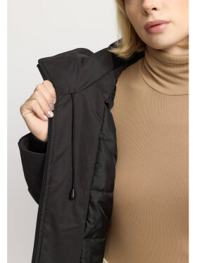 Selfhood Dame - Hooded Parka Black