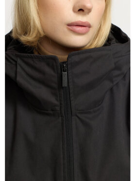 Selfhood Dame - Hooded Parka Black