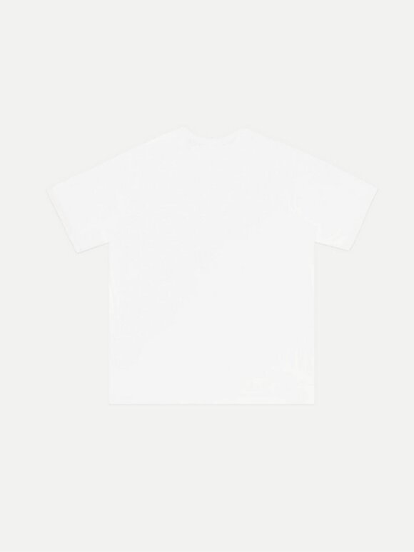 WHITE COFFEE - Front Stretch T-Shirt Chrome/W