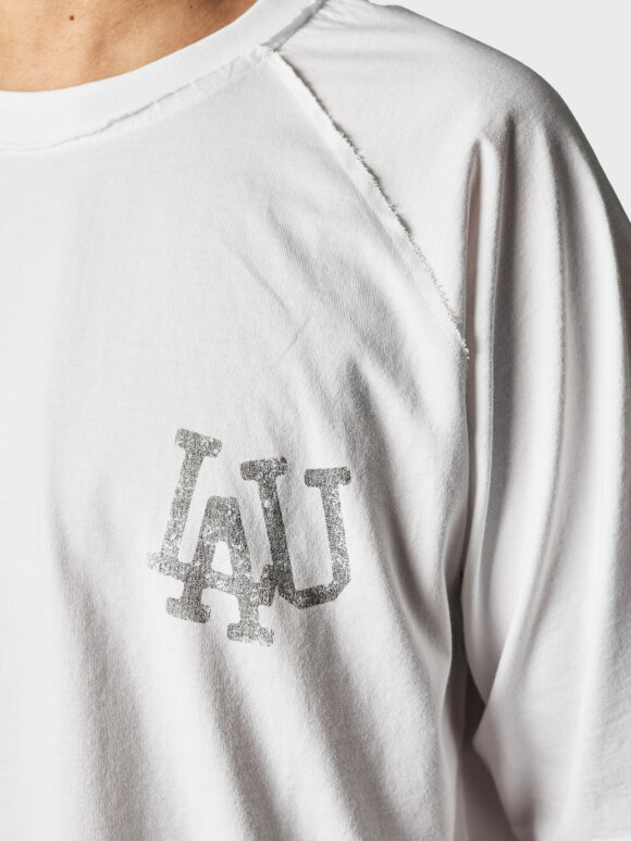 LAU--LAU - LAU Baseball Tee White