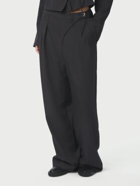 Neo Noir - Zalka Eyelet Pants Dark Grey