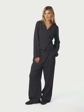 Neo Noir - Zalka Eyelet Pants Dark Grey