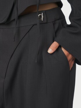 Neo Noir - Zalka Eyelet Pants Dark Grey