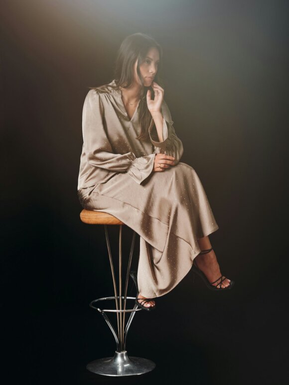 Neo Noir - Amara Heavy Sateen bedez blous