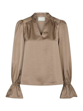 Neo Noir - Amara Heavy Sateen bedez blous Neo Noir - Amara Heavy Sateen bedez blous