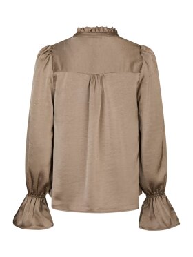Neo Noir - Amara Heavy Sateen bedez blous Neo Noir - Amara Heavy Sateen bedez blous