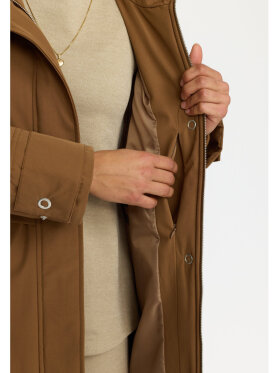 Selfhood Dame - Parka Coat Brown