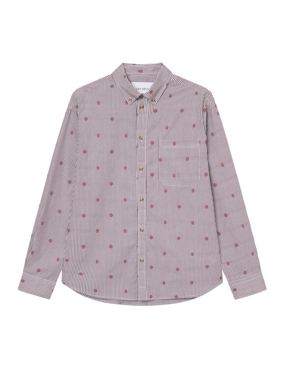 Les Deux - Kolton Stripe Basket AOE Shirt