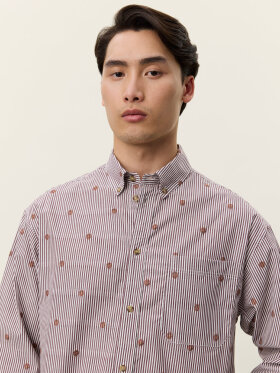 Les Deux - Kolton Stripe Basket AOE Shirt