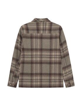 Les Deux - Kaleb Check Wool Overshirt