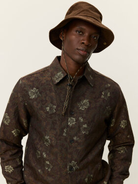 Les Deux - Kaleb Flower Jacquard Overshirt