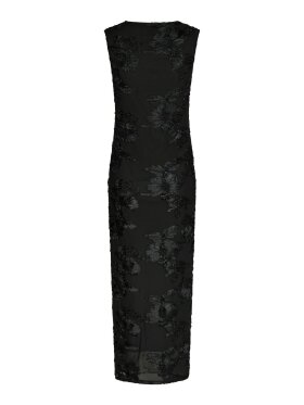 Neo Noir - Tiranna Big Flower Mesh Dress