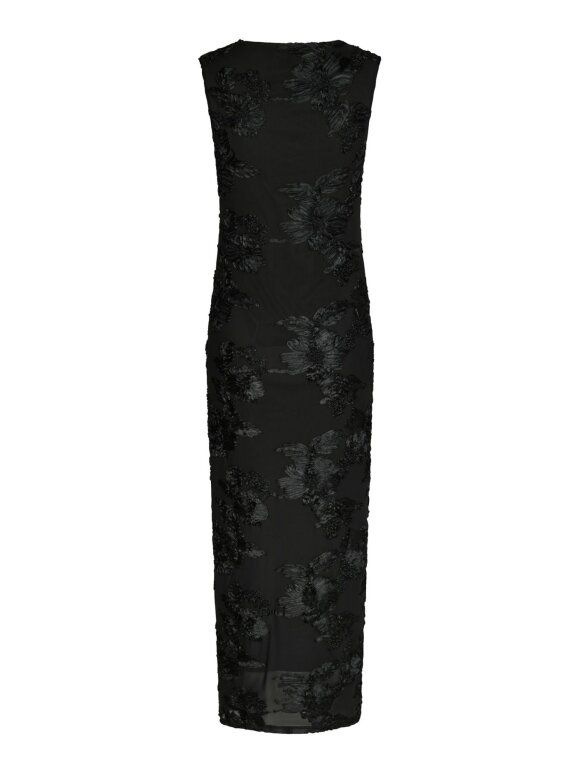Neo Noir - Tiranna Big Flower Mesh Dress Neo Noir - Tiranna Big Flower Mesh Dress