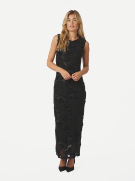 Neo Noir - Tiranna Big Flower Mesh Dress