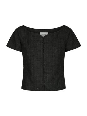 Neo Noir - Tango Boucle Top Black Neo Noir - Tango Boucle Top Black