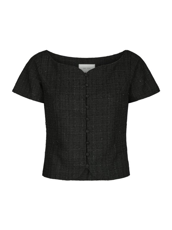 Neo Noir - Tango Boucle Top Black Neo Noir - Tango Boucle Top Black