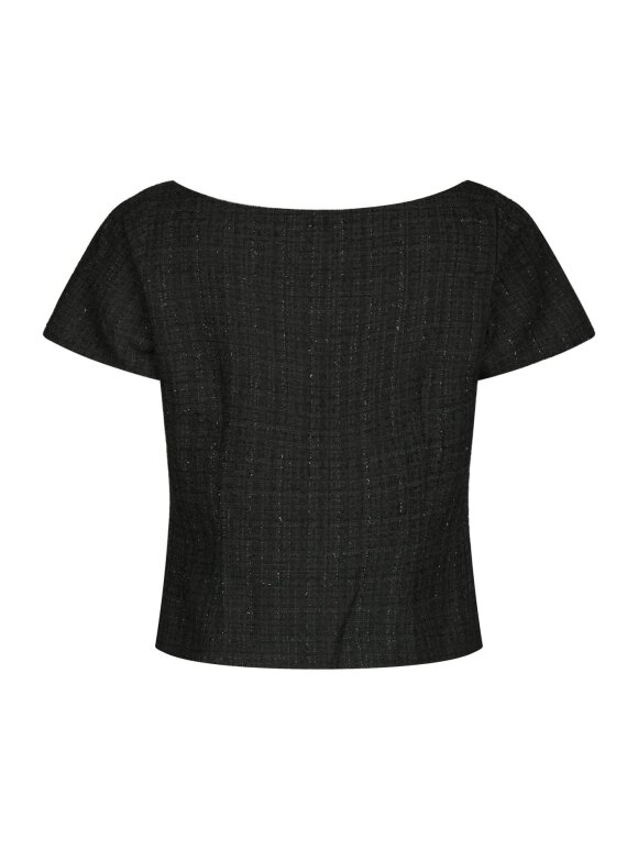 Neo Noir - Tango Boucle Top Black Neo Noir - Tango Boucle Top Black
