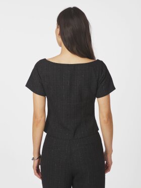 Neo Noir - Tango Boucle Top Black Neo Noir - Tango Boucle Top Black