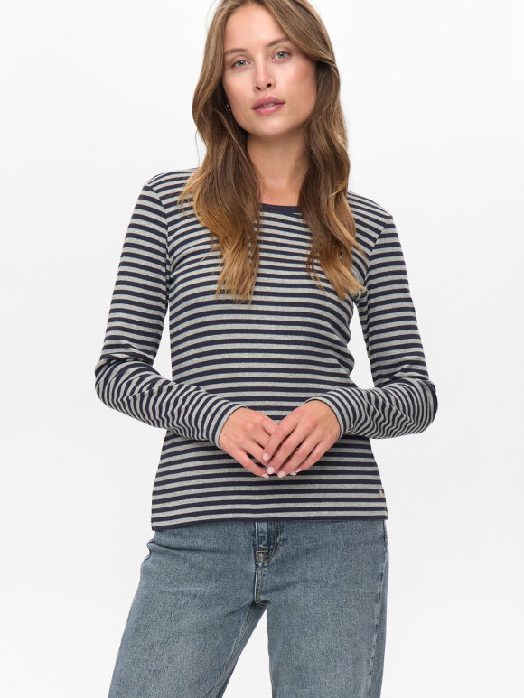 Numph - NUMelany LS Blouse d. Sapphire