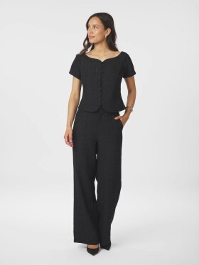 Neo Noir - Tango Boucle Top Black Neo Noir - Tango Boucle Top Black