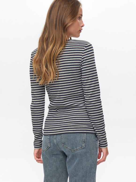 Numph - NUMelany LS Blouse d. Sapphire