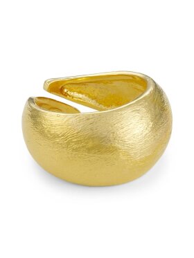 Pure By Nat - June Ring Guldbelagt 18mm