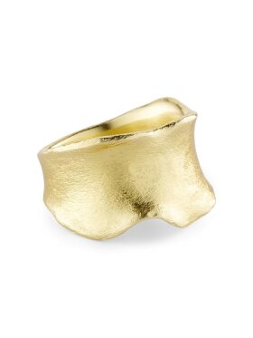 Pure By Nat - Ring Guldbelagt 19mm Pure By Nat - Ring Guldbelagt 19mm