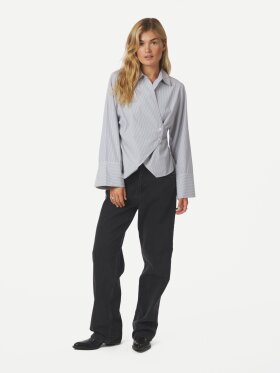 Neo Noir - Fenli Striped Shirt Grey Neo Noir - Fenli Striped Shirt Grey