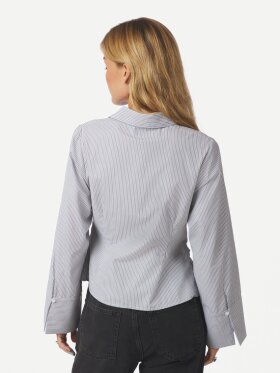 Neo Noir - Fenli Striped Shirt Grey Neo Noir - Fenli Striped Shirt Grey